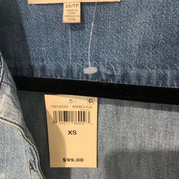 ‼️LUCKY BRAND ReMADE DENIM SHIRT SPECIAL EDITION‼️ - Picture 5 of 8